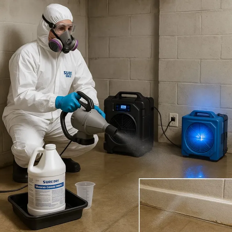Sanitization and Odor Removal process in Lake City, MI