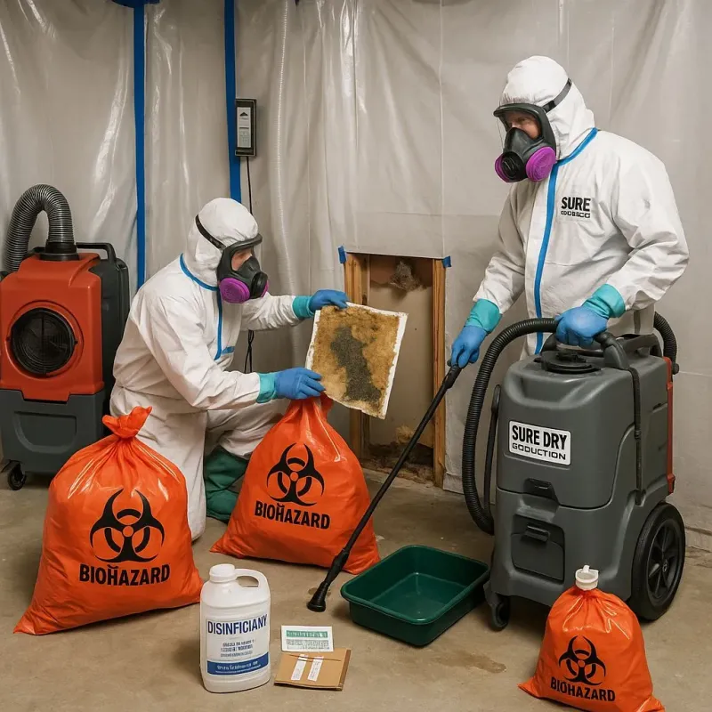 Contaminated Water Handling Protocols process in Lake City, MI