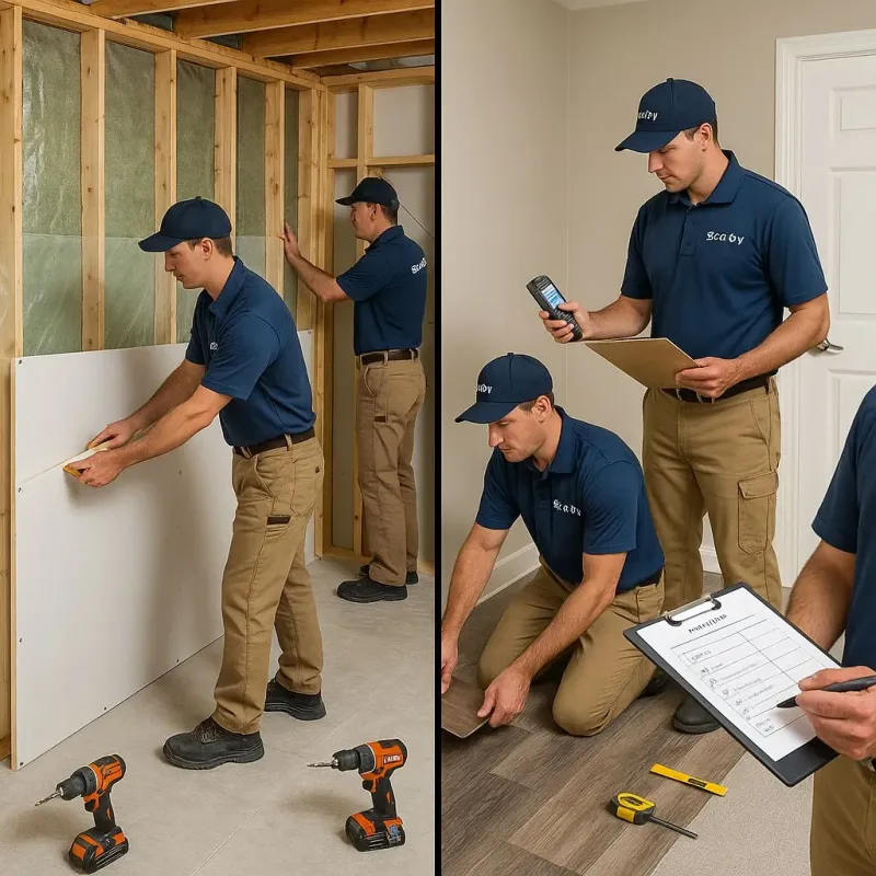 Repairs and Reconstruction process in Lake City, MI