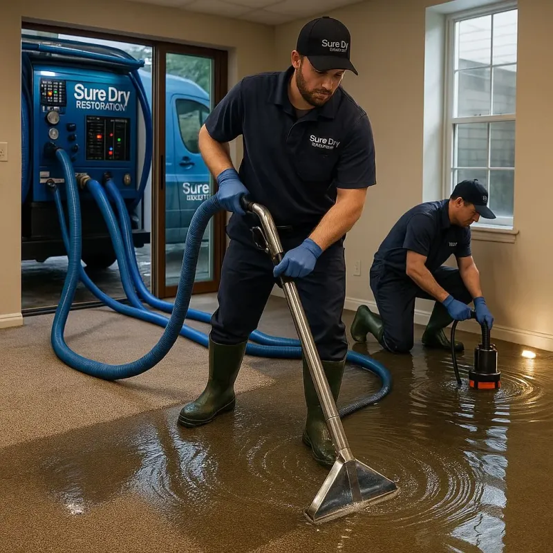 Water Extraction and Removal process in Lake City, MI